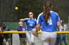 Softball vs Emerson 1  Wheaton College Softball vs Emerson in game 1 of a doubleheader. - Photo By: KEITH NORDSTROM : Wheaton, Softball